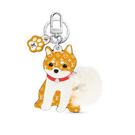 louis vuitton shiba charm.